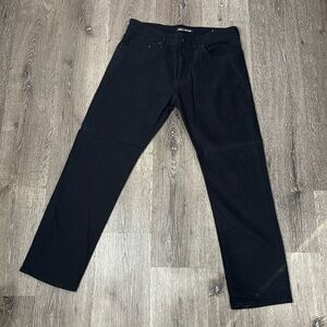 Mavi men’s black jeans - Zach straight leg 34/30